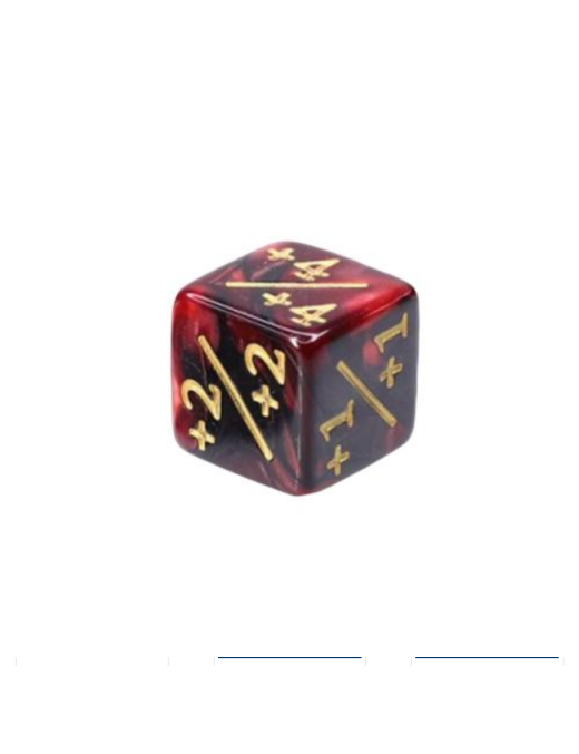 Dés Modificateur Positif Epic forge d6 +1