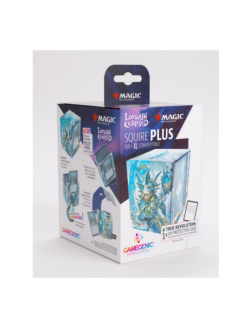 Magic Lorwyn Eclipse Deck Box Squire + XL Sygg, Wanderwine Wisdom FR Gamegenic