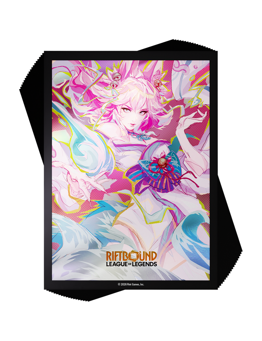 Sleeves Riftbound x100 Spiritforged Ahri UVS Games