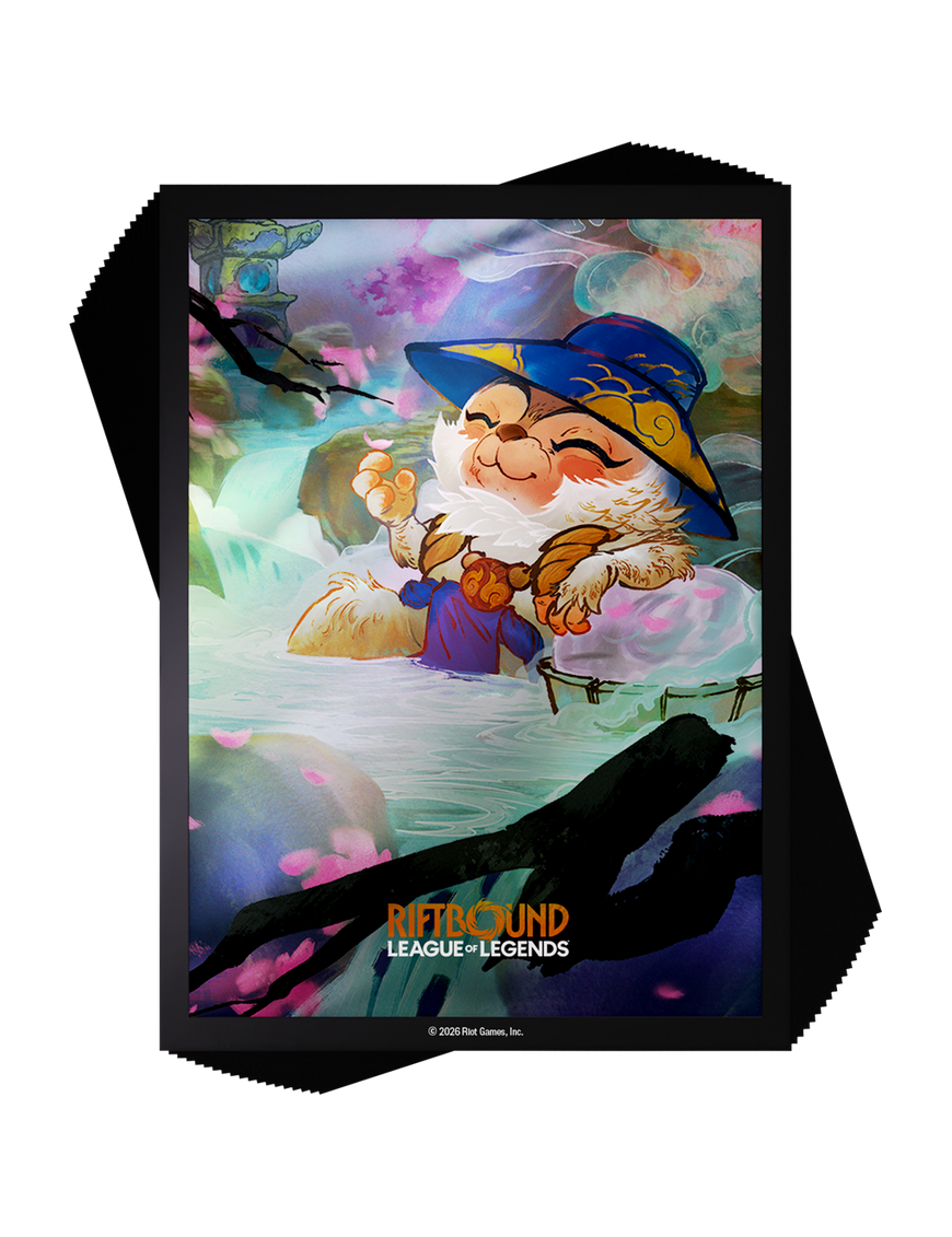 Sleeves Riftbound x100 Spiritforged Teemo UVS Games