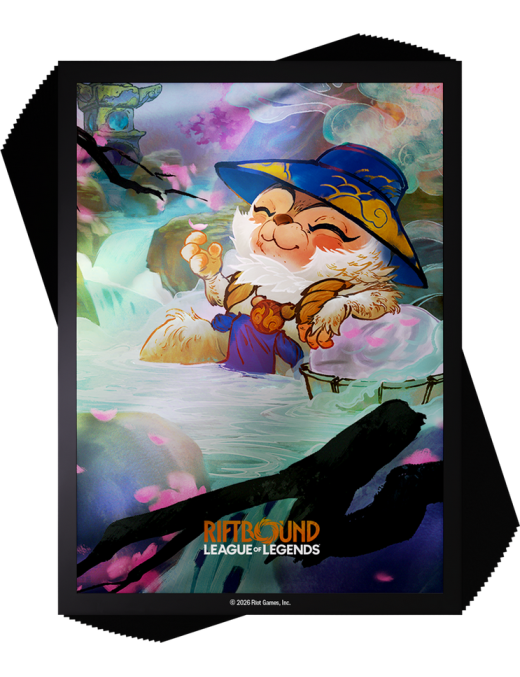 Sleeves Riftbound x100 Spiritforged Teemo UVS Games