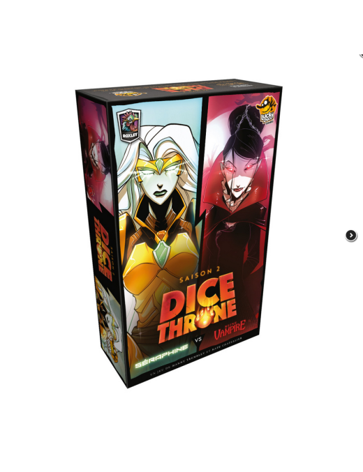 Dice Throne S2 Séraphine vs Reine Vampire Fr Lucky duck games