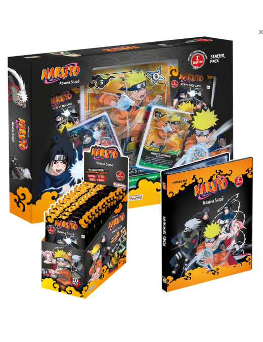 Naruto Mythos TCG 1er Chapitre Konoha Shido Pack Découverte FR