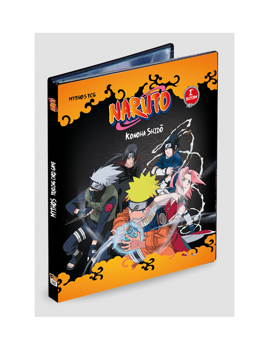 Portfolio A4 Naruto Mythos TCG Pokemon 288 Cartes FR