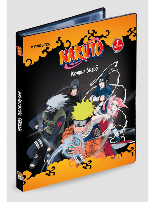 Portfolio A4 Naruto Mythos TCG Pokemon 288 Cartes FR