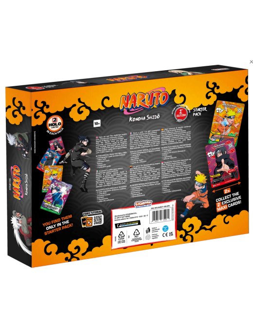 Naruto Mythos TCG 1er Chapitre Konoha Shido Coffret Sasuke & Naruto FR