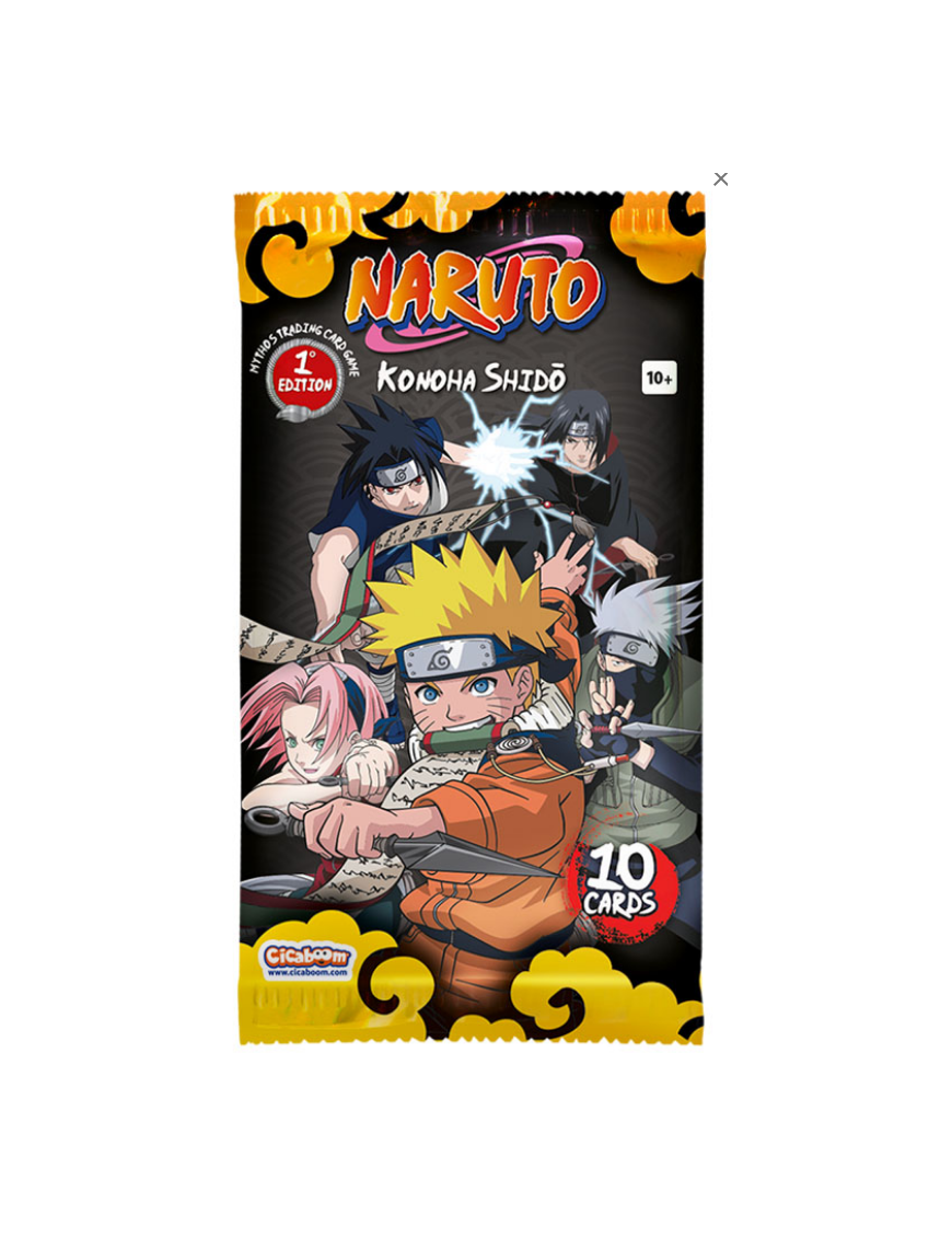 Naruto Mythos TCG 1er Chapitre Konoha Shido Booster FR