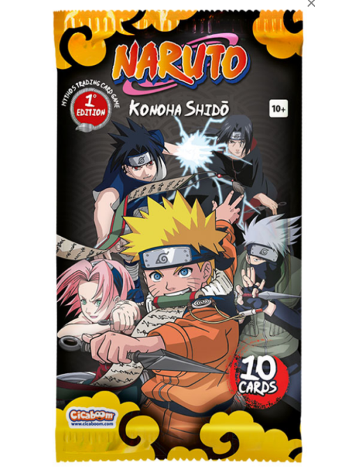 Naruto Mythos TCG 1er Chapitre Konoha Shido Booster FR