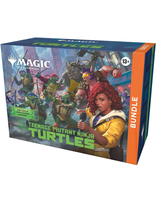 Magic Teenage Mutant Ninja Turtles Bundle Tortue Ninja FR MTG