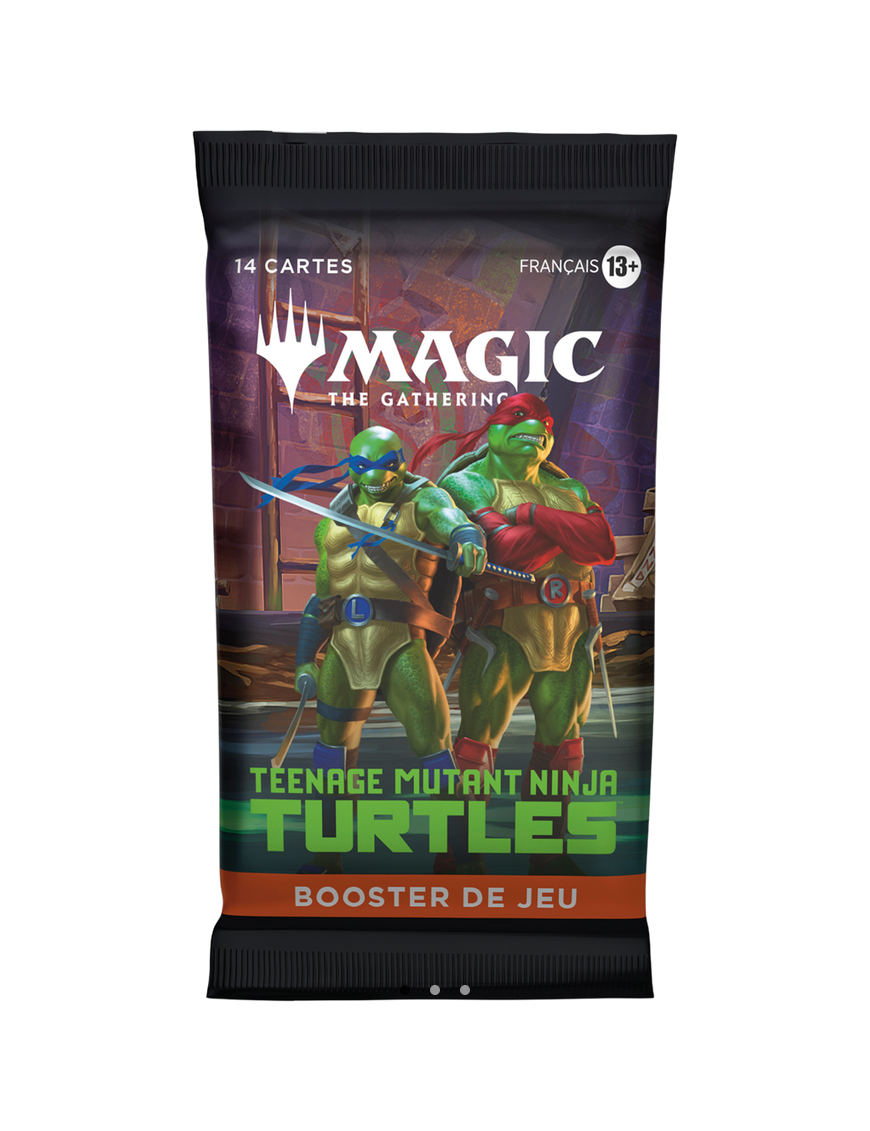 Magic Teenage Mutant Ninja Turtles Booster de Jeu Tortue Ninja FR MTG