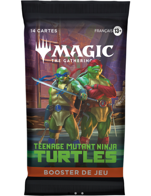 Magic Teenage Mutant Ninja Turtles Booster de Jeu Tortue Ninja FR MTG