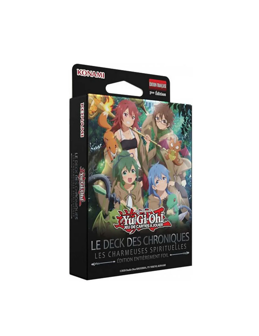 Yugioh Deck des Chroniques Les charmeuses Spirituelles Edition Entierement Foil FR
