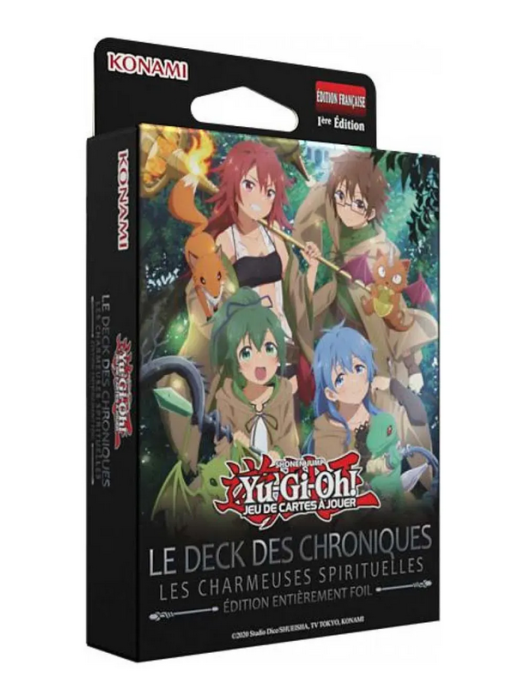 Yugioh Deck des Chroniques Les charmeuses Spirituelles Edition Entierement Foil FR