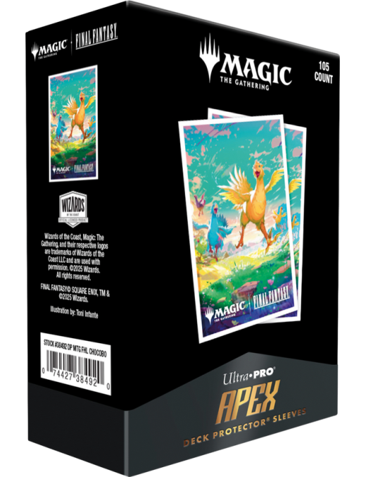 Sleeves Apex Magic x105 Final Fantasy Chocobo Parade ultra Pro