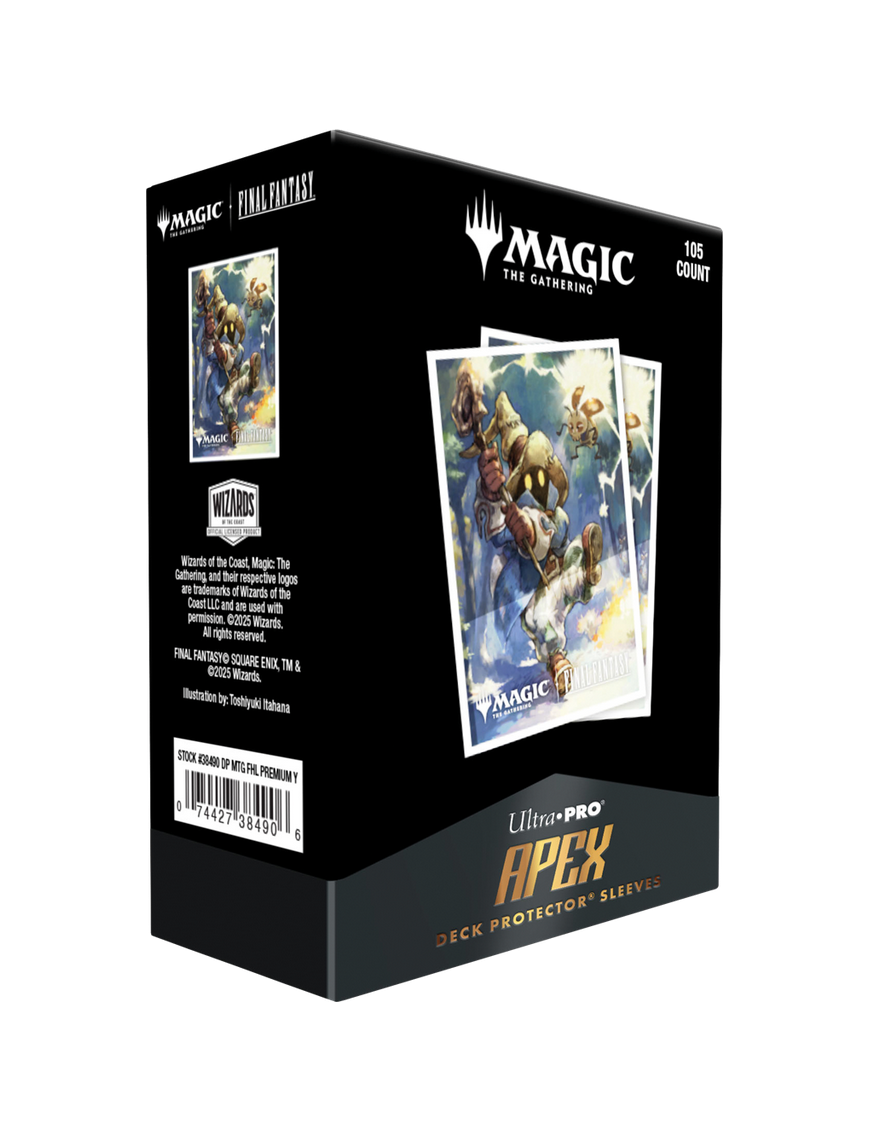 Sleeves Apex Magic x105 Final Fantasy Vivi, Stray Black Mage Ultra Pro