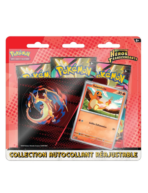 Pokemon Mega evolution Héros Transcendants Pack 3 boosters ME02.5 FR
