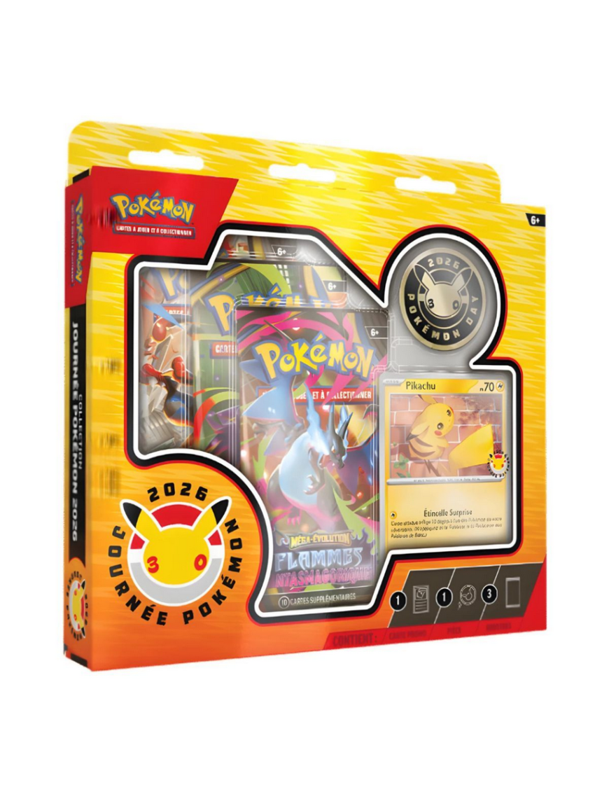 Pokemon Coffret Day 2026 Collection 30th Anniversary Pikachu FR