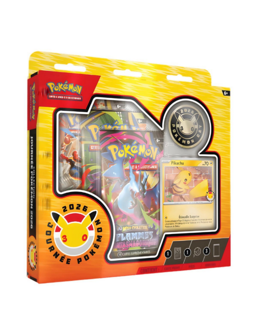 Pokemon Coffret Day 2026 Collection 30th Anniversary Pikachu FR