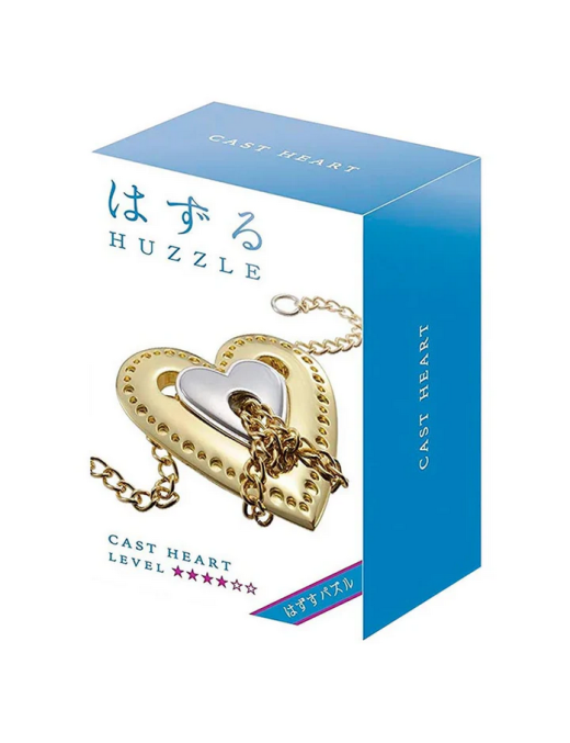 Casse-Tête Huzzle Cast HEART difficulté 4 FR