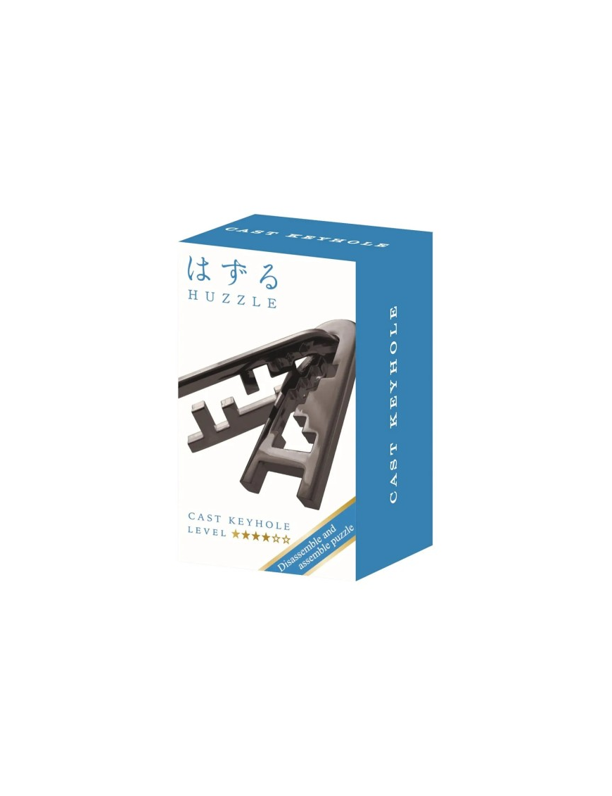 Casse-Tête Mini Huzzle Cast KeyHole Black difficulté 4 FR