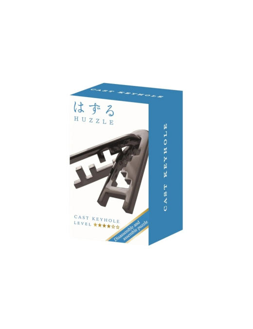 Casse-Tête Mini Huzzle Cast KeyHole Black difficulté 4 FR