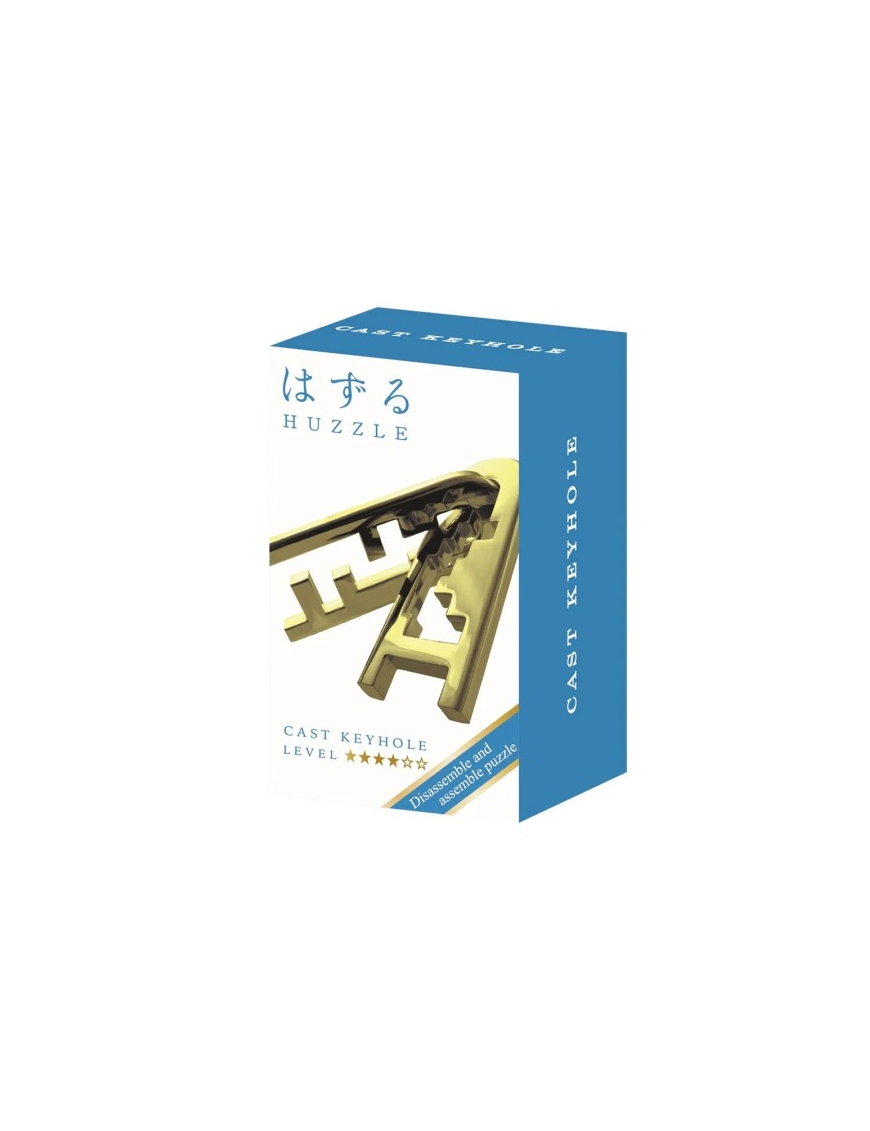 Casse-Tête Mini Huzzle Cast KeyHole Or difficulté 4 FR