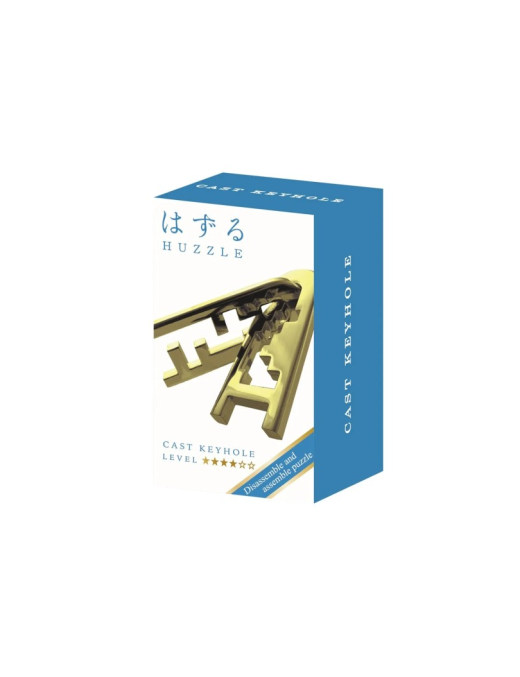 Casse-Tête Mini Huzzle Cast KeyHole Or difficulté 4 FR
