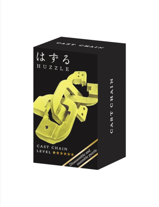 Casse-Tête Mini Huzzle Cast Chain Or difficulté 6 FR
