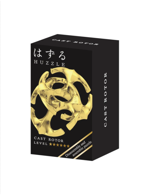 Casse-Tête Mini Huzzle Cast Rotor Or difficulté 6 FR