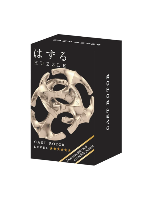Casse-Tête Mini Huzzle Cast Rotor Silver difficulté 6 FR
