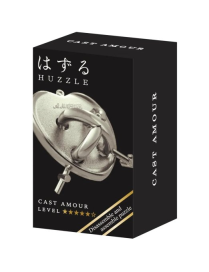Casse-Tête Mini Huzzle Cast AMOUR silver difficulté 5 FR
