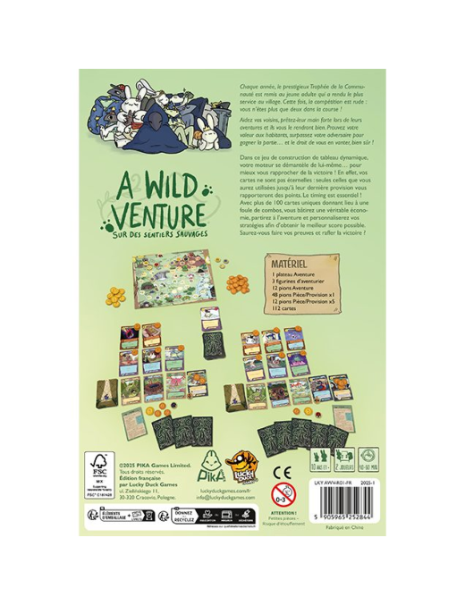 A Wild venture Fr Lucky duck games