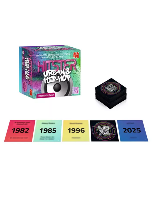 Hitster Extension Urban & Hip Hop  Fr Dujardin TF1 Jumbo