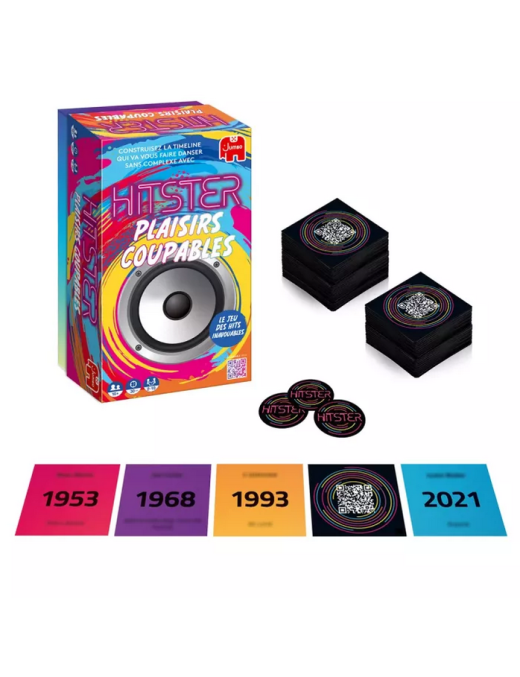 Hitster Plaisirs Coupables  Fr Dujardin TF1 Jumbo