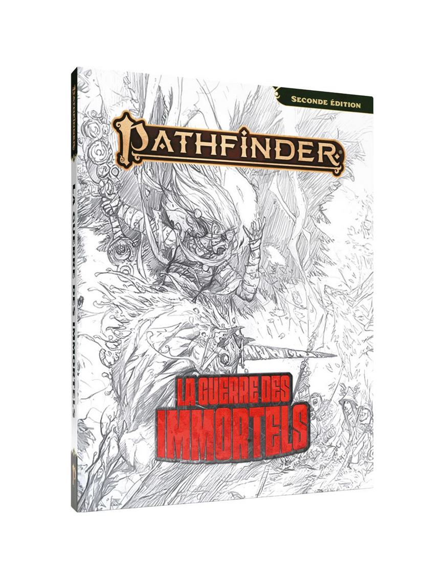 Pathfinder 2 : La Guerre des Immortels (Croquis) FR Black Book Editions
