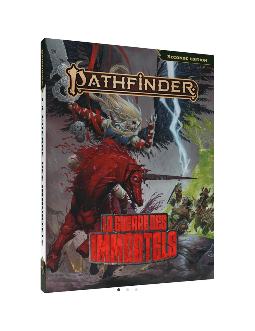 Pathfinder 2 : La Guerre des Immortels (regular) FR Black Book Editions