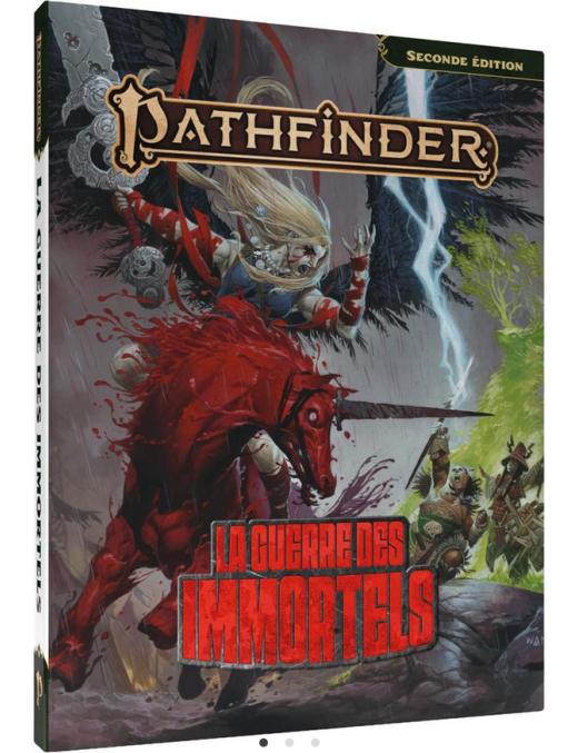 Pathfinder 2 : La Guerre des Immortels (regular) FR Black Book Editions