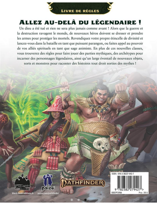 Pathfinder 2 : La Guerre des Immortels (regular) FR Black Book Editions