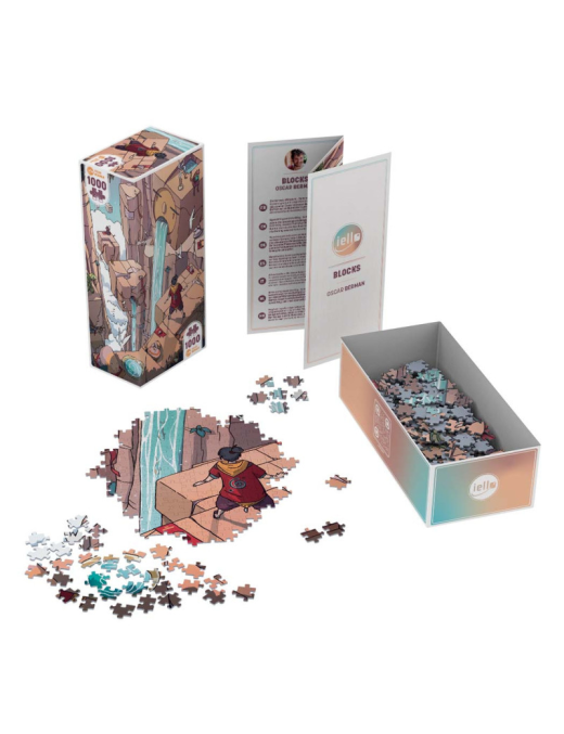 Puzzle Universe Blocks 1000 pieces FR iello