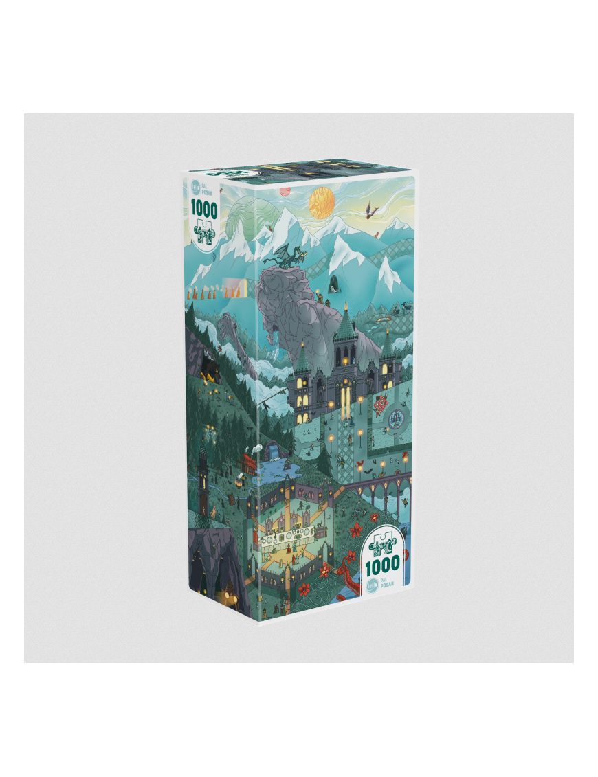 Puzzle Universe Chemins Obscurs 1000 pieces FR iello