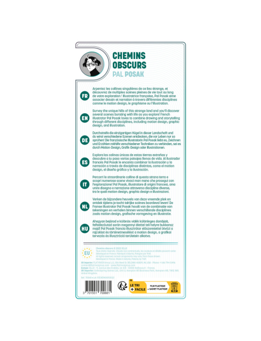 Puzzle Universe Chemins Obscurs 1000 pieces FR iello