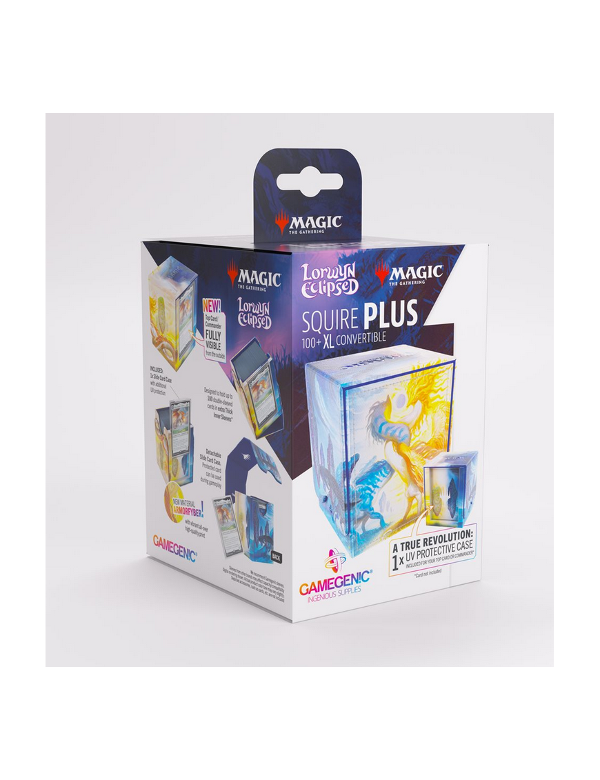 Magic Lorwyn Eclipse Deck Box Squire plus 100+ XL Eirdu, Carrier of Dawn FR Gamegenic