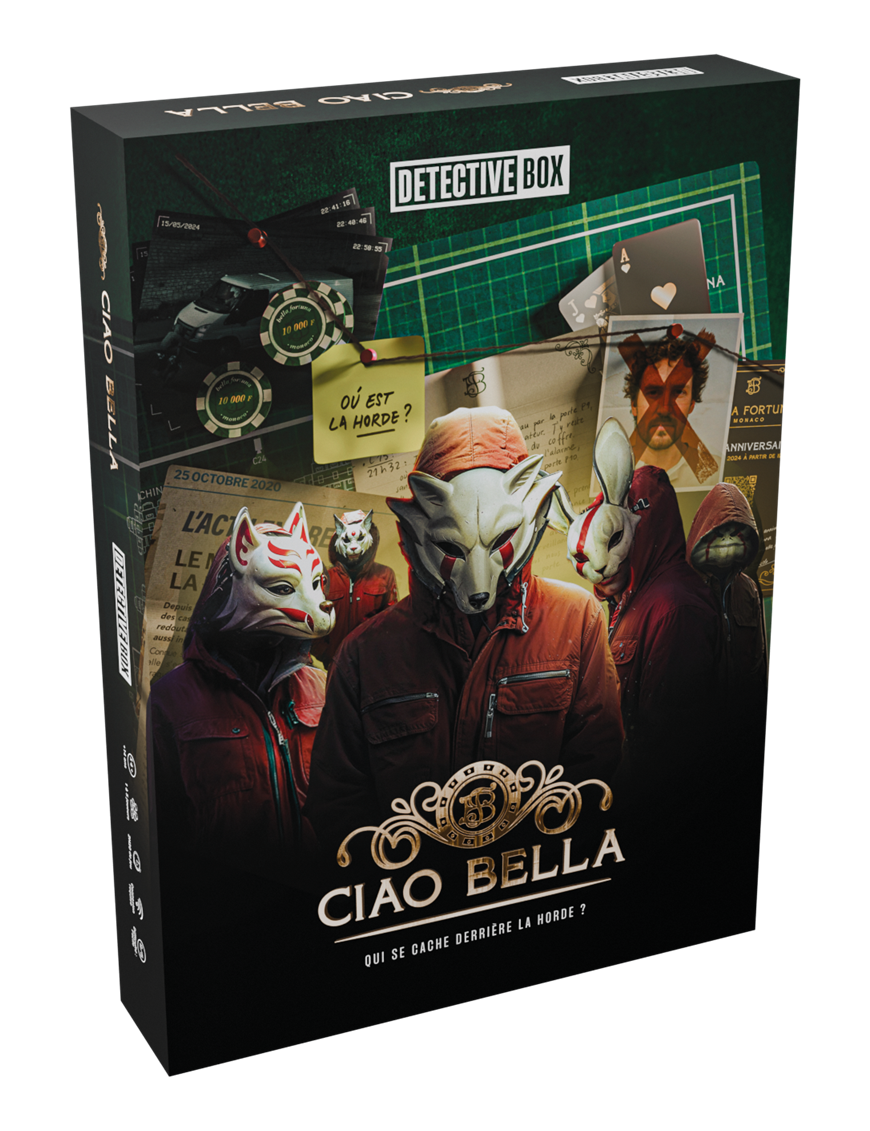 Detective Box Short Stories Ciao Bella FR Detective Box