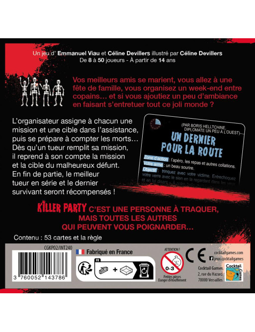 Killer party FR  Cocktail Games