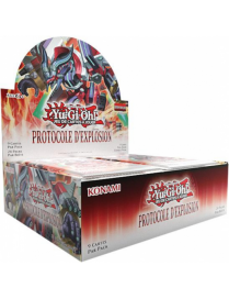 YuGiOh Boite de 24 Boosters Protocole d'Explosion FR Konami