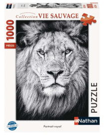 Puzzle 1000 p Portrait royal FR Nathan