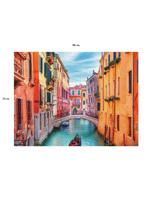 Puzzle 2000 p Sur les canaux de Venise FR Nathan