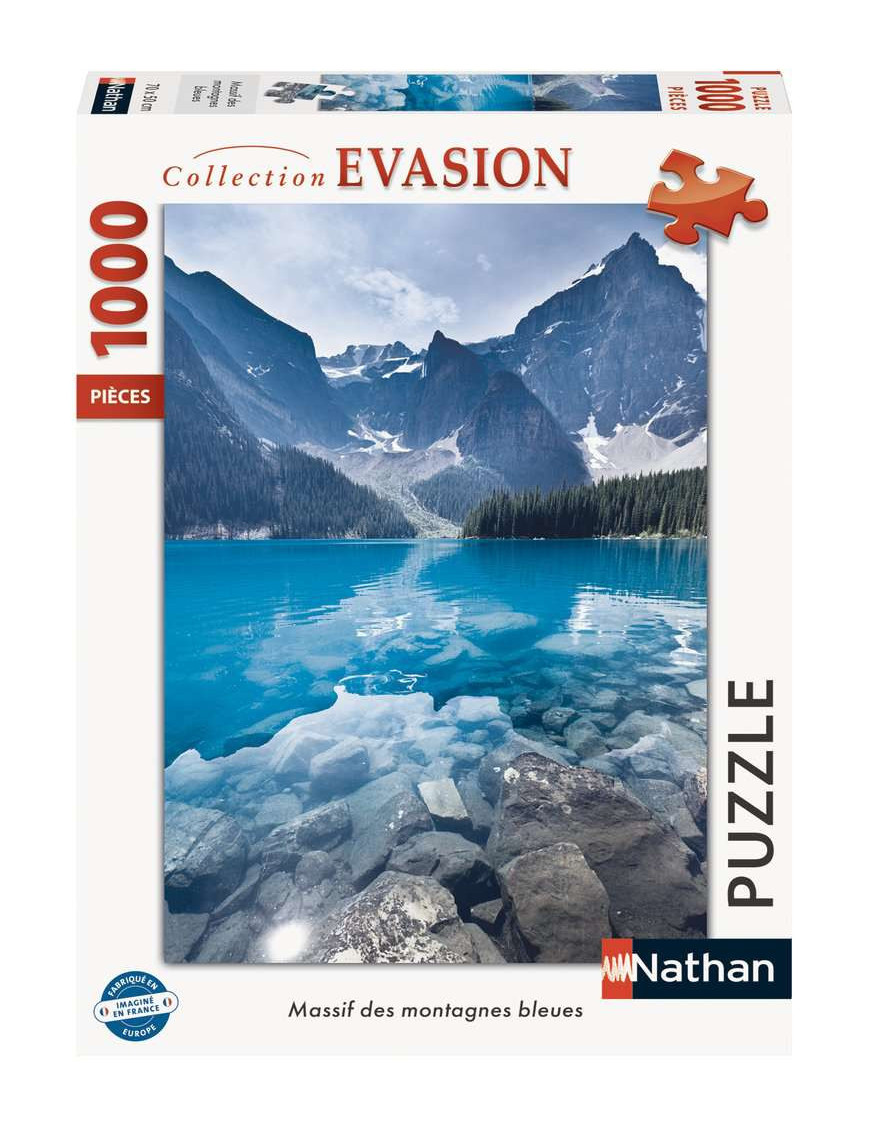 Puzzle 1000 p Massif des montagnes bleues FR Nathan