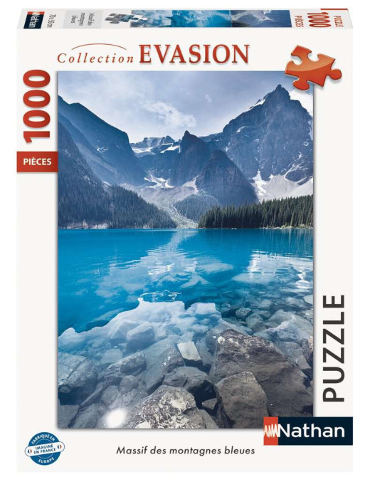 Puzzle 1000 p Massif des montagnes bleues FR Nathan