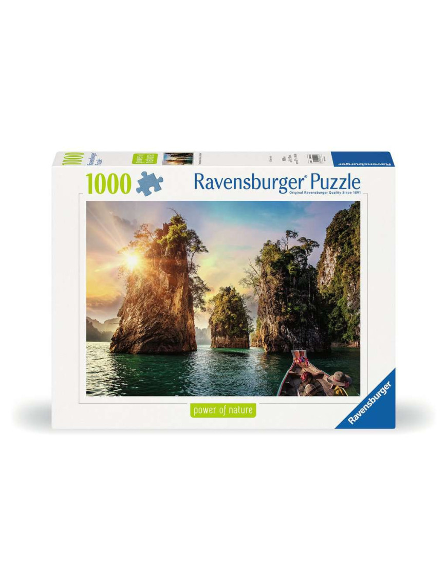 Puzzle 1000 p Lac de Cheow Lan, Thaïlande FR Ravensburger